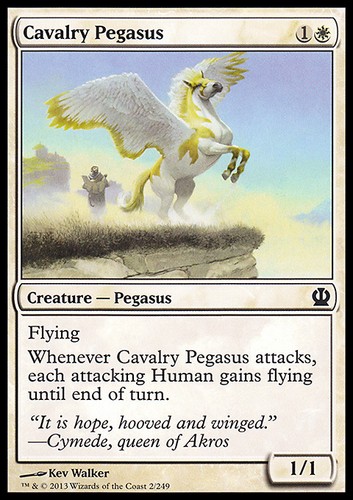 Mtg cavalry pegasus - mtg,