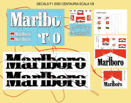Decal marlboro centauria - decal, 1/8