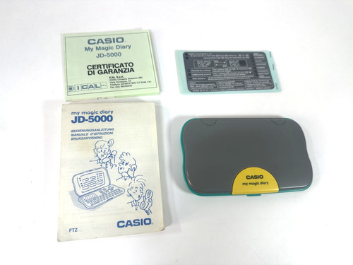 Casio magic diary 5000 - casio,