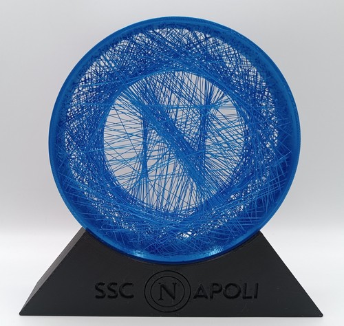 Ssc napoli serie string art - ssc,