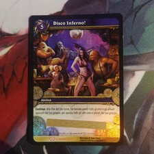 Disco inferno! MINT Hunt Illidan ITA LOOT 2 WOW tcg World Warcraft unscratched