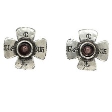 Orecchini CHANEL logo croce GP