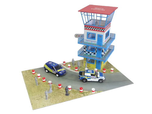 Diorama desert rally - desert,