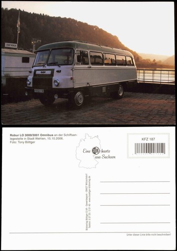 Cartolina traffico autobus - cartolina,