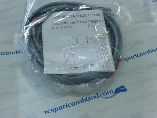 Impianto elettrico lambretta - impianto,