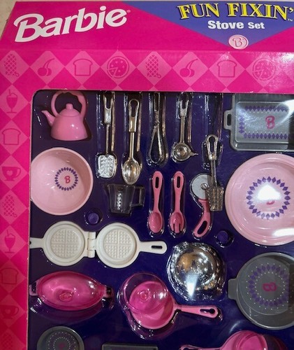 Barbie fun fixin set stufa - fixin, con