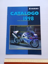 Suzuki produzione modelli 1998 depliant originale italiano