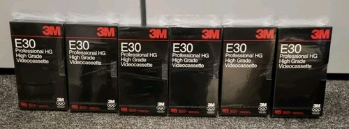 Rare videocassette vhs - 6m, e30