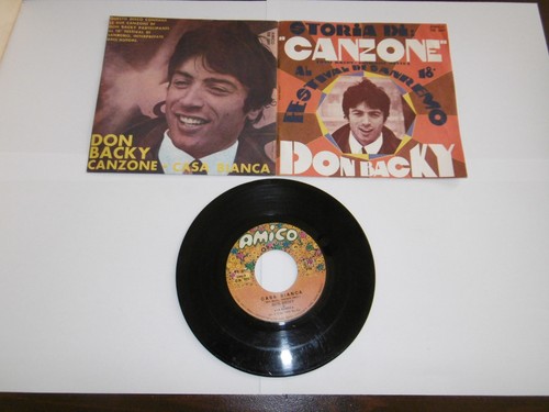 Vinile giri don backy - 45,