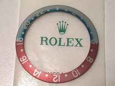 ULTRA RARE ROLEX GMT-MASTER 1675 PEPSI SERIF FADED BEZEL INSERT RED BACK GENUINE