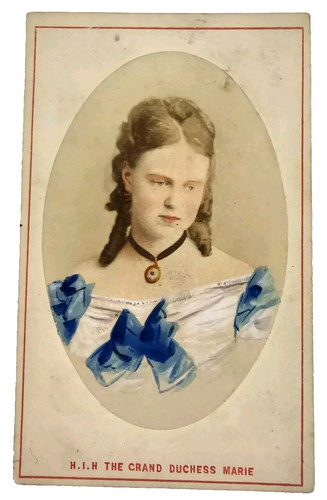 Cdv colorato mano - cdv, a