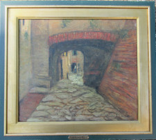 Dipinto olio di Adolfo Tommasi