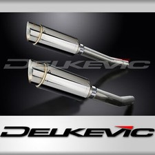 KIT SCARICO SILENZIATORE TONDO INOX 200mm SUZUKI GSX1300R HAYABUSA 2008-2020