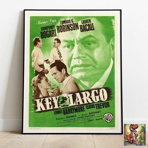Poster film key largo - key, humphrey
