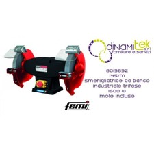 8013632 145/M EVO SMERIGLIATRICE DA BANCO INDUSTRIALE DOPPIA MOLA FEMI TRIFASE 1