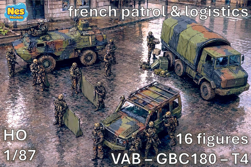 Modern french patrol - ho, &