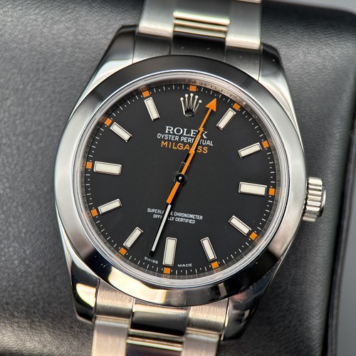 Rolex milgauss 116400 black - rolex,