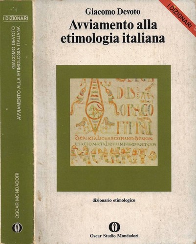 Avviamento alla etimologia - avviamento,