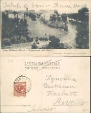 SANT'ALBANO IMMORTALATA IN UNA NOVECENTESCA PANORAMICA DELLA LOCALITA'-62382