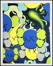 Kaws Litografia COA originale