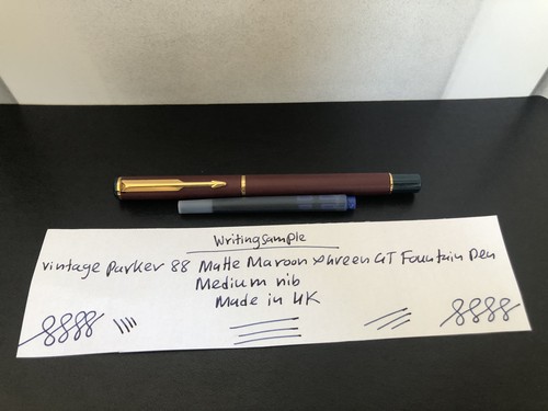 Vintage parker matte maroon - vintage,