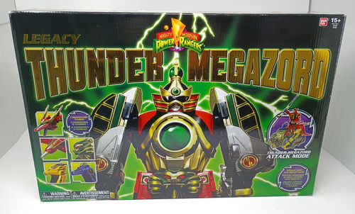 Power rangers legacy - legacy, thunder
