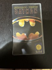 VHS film BATMAN Tim Burton j