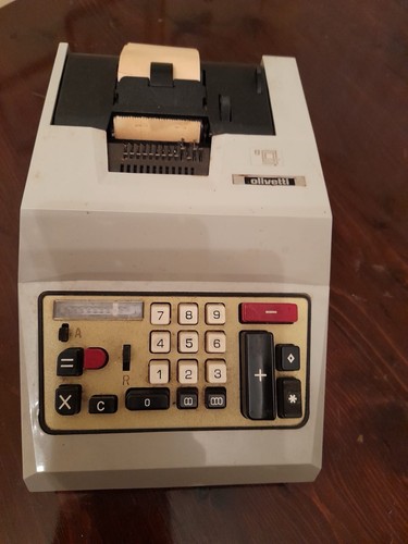 Calcolatore olivetti vintage - olivetti,