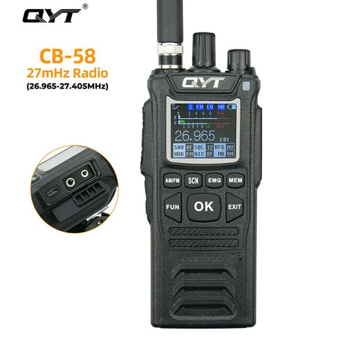 Qyt walkie talkie 27mhz - qyt,