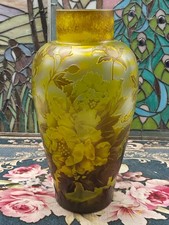 Stile Emile Galle, vaso in