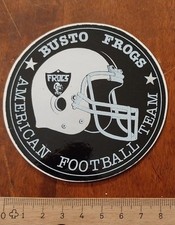 Busto frogs  football americano Adesivo no ultras