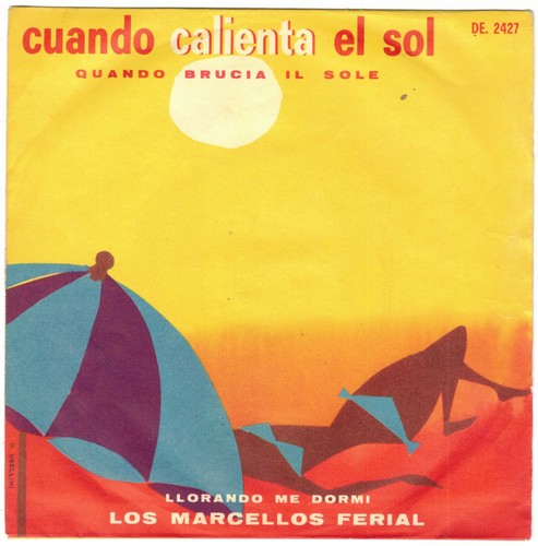 Disco giri los marcellos - 45,