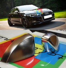 SPECCHI SATINATI - AUDI A3 8V 2012+ COPERTURE CALOTTE SPECCHIETTI - USATI