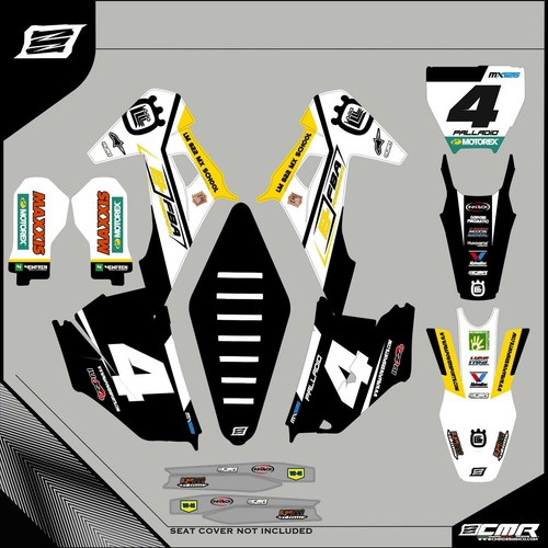 Adhesive graphics kit for