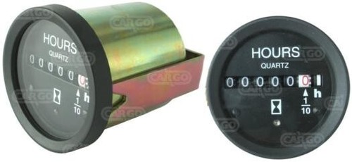 Contaore 12v 24v - nero, tipo