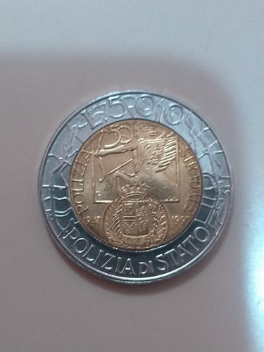 Moneta 500 lire - moneta, 50°