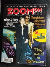 Zoom Fashion Trends 5 1996/1997 Kate Moss front cover Valeria Mazza Christensen