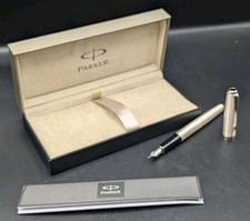 PARKER SONNET IIIA Come Nuova, Mai Inchiestata Argento 925 Pennino In Oro 750 