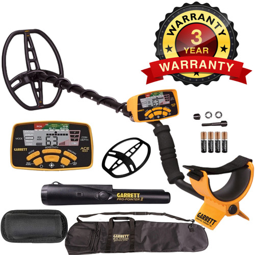 Garrett ace 400 metal detector - garrett,
