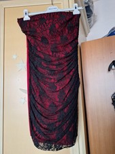 Tubino Rosso e nero taglia S avanti 10 E