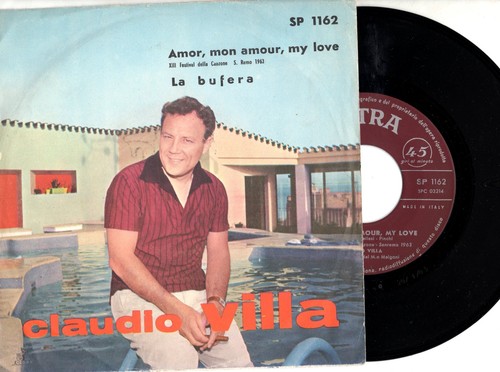 Claudio villa disco - 45, giri