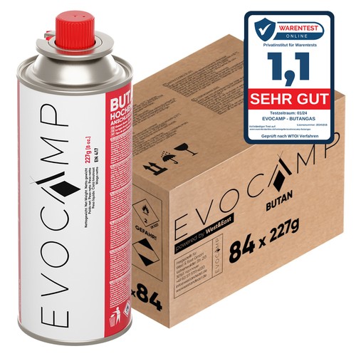 Evocamp 84x cartucce gas - 84x,