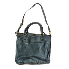 Borsa pelle nera - borsa,
