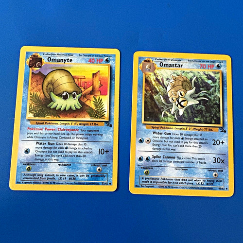 Lotto pokémon fossil omanyte - lotto,