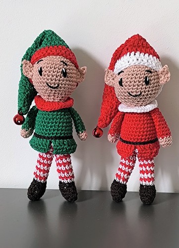 Elfo babbo natale bambola - babbo,