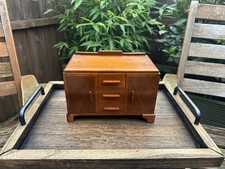 Vintage Wooden Money Box