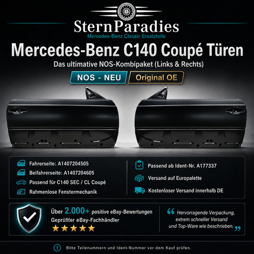 Porte mercedes c140 coupé - ⭐porte,