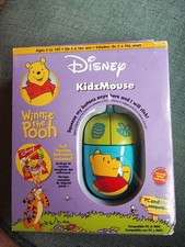 DISNEY WINNIE THE POOH KIDZMOUSE 2003 NEW COMPUTER Mouse pc usb +free software 