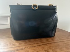Vintage Gucci Black Leather