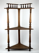 Antica Mensola Angoliera Legno